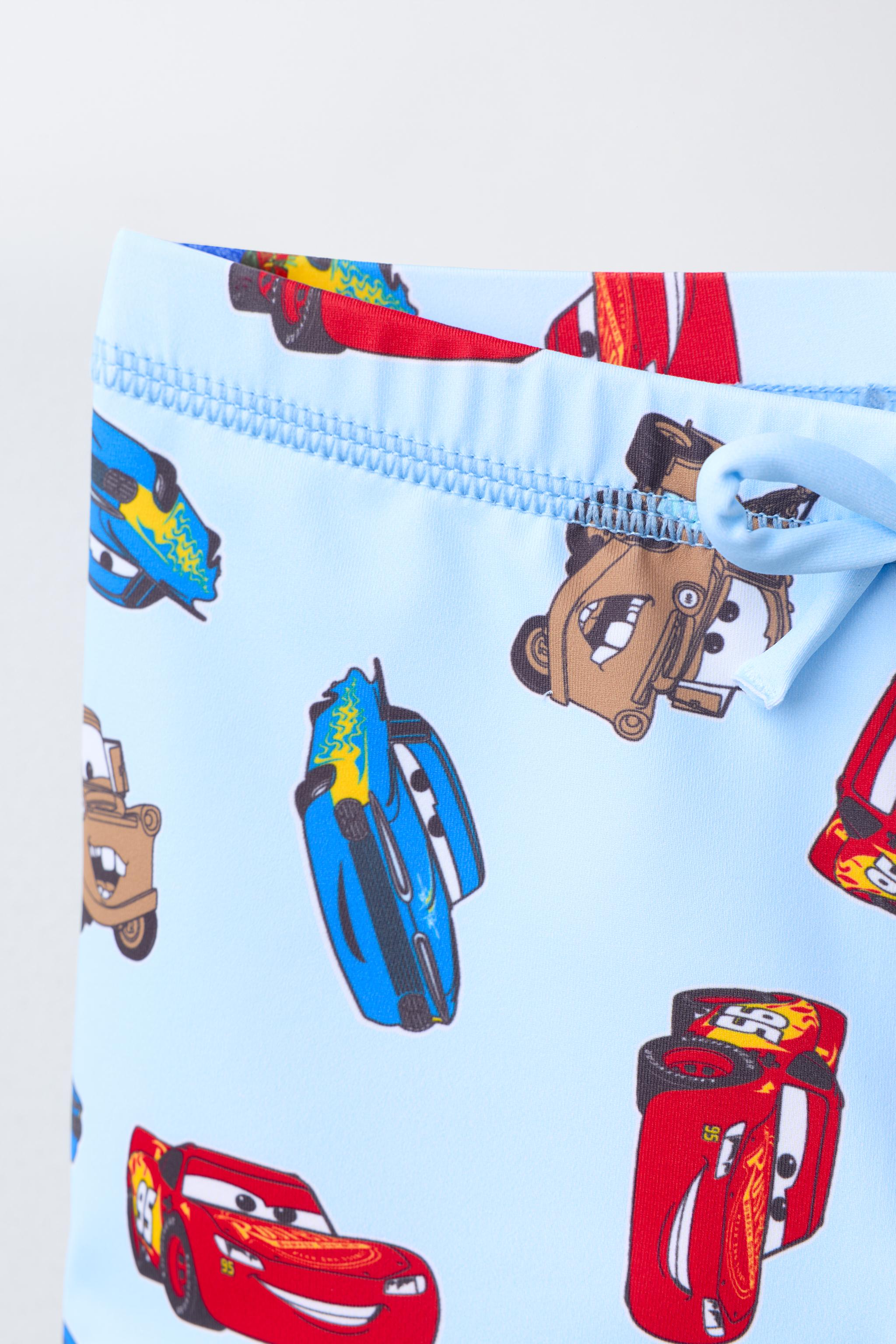 1-6 ANS/ MAILLOT DE BAIN BOXER CARS FLASH MCQUEEN © DISNEY